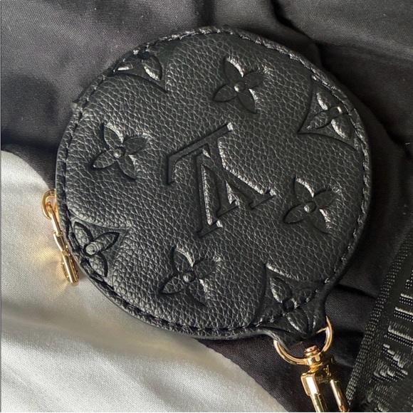 Louis Vuitton Black Monogram Crossbody Bag With Coin Purse - Picture 4 of 6
